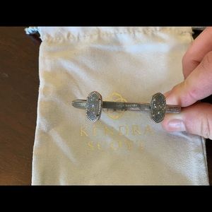 Kendra Scott White Druzy Elton